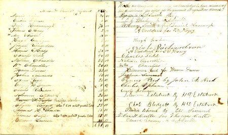 Soldiers Relief Association booklet, 1865