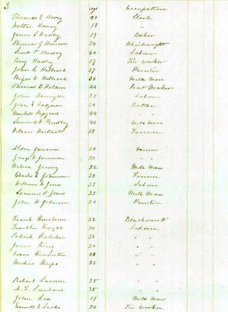 List of persons liable to be enrolled in the militia, 1866