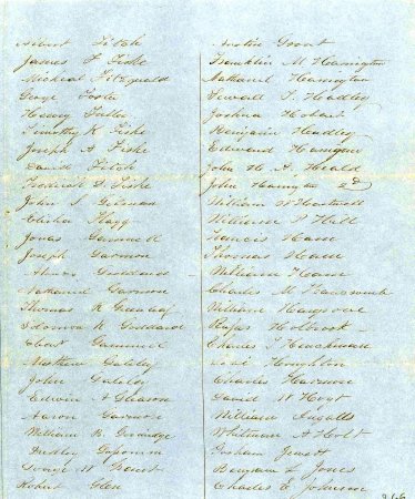 List of persons liable to be enrolled in the militia, 1857