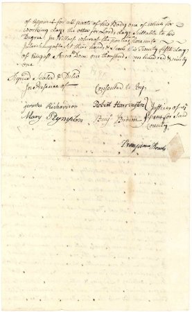 Indenture of Thomas Peirce, 1791