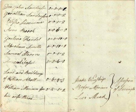 Highway rate, 1794